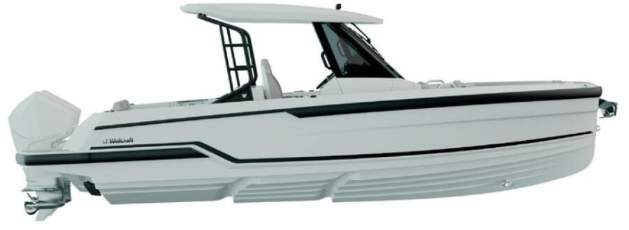 Wellcraft 28 T Top High Windshield