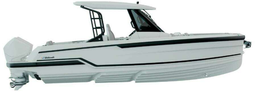 Wellcraft 28 T Top High Windshield