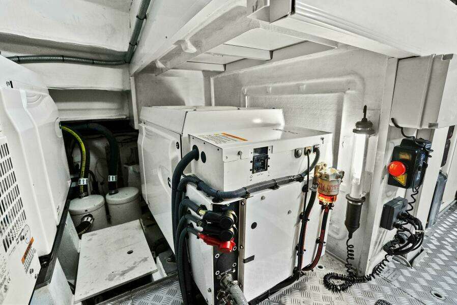 2021 Sirena 64- DESTIN-E- Engine Room