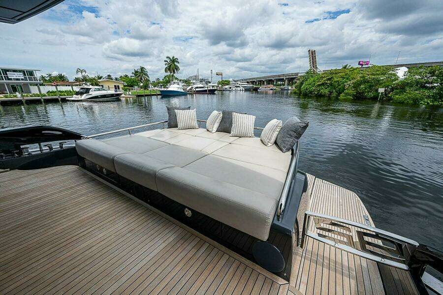 Aft Deck Seating  Aft Deck Seating