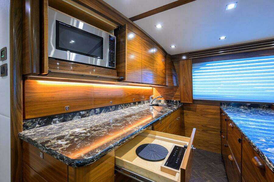 2023 Viking 64 Convertible - Galley 2023 Viking 64 Convertible - Galley