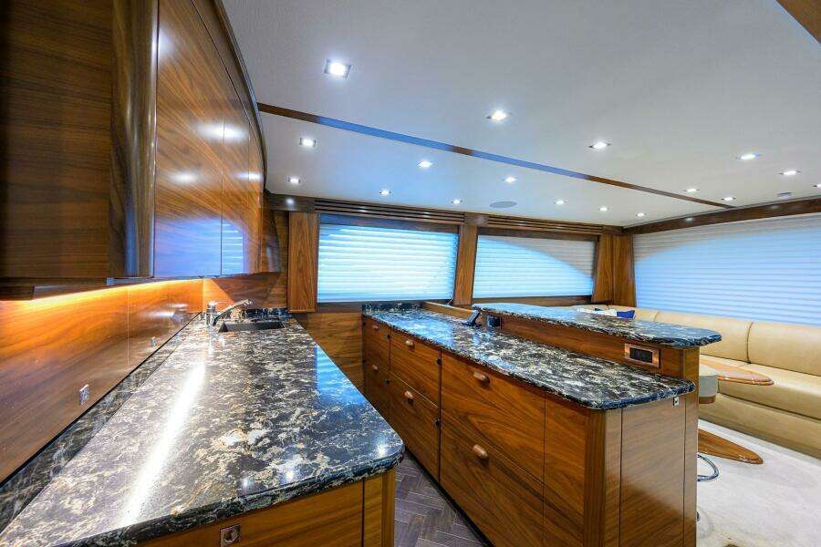 2023 Viking 64 Convertible - Galley 2023 Viking 64 Convertible - Galley