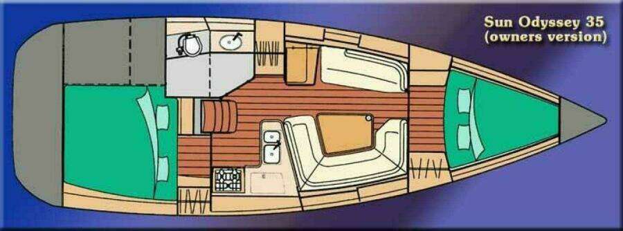 Ealu 35ft Jeanneau Yacht For Sale