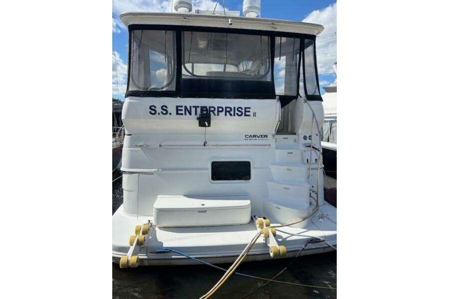 2004 Carver 466 Motor Yacht docked, named  2004 Carver 466 Motor Yacht docked, named