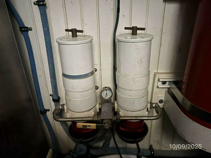 Choptank main engine Racor fuel filters