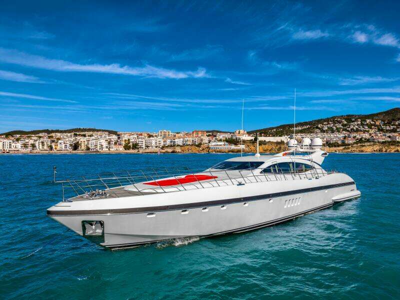 GRAZIADIU 109ft Overmarine Yacht For Sale