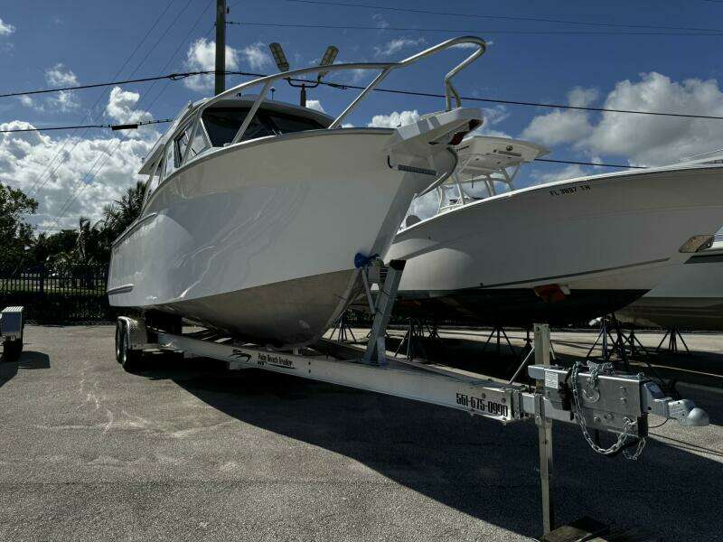 Starboard Bow Profile with Trailer 