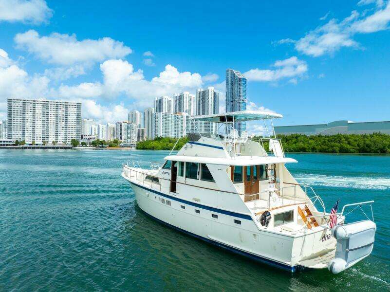 dharma 53ft Hatteras Yacht For Sale