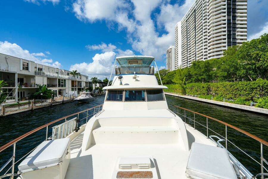 dharma 53ft Hatteras Yacht For Sale