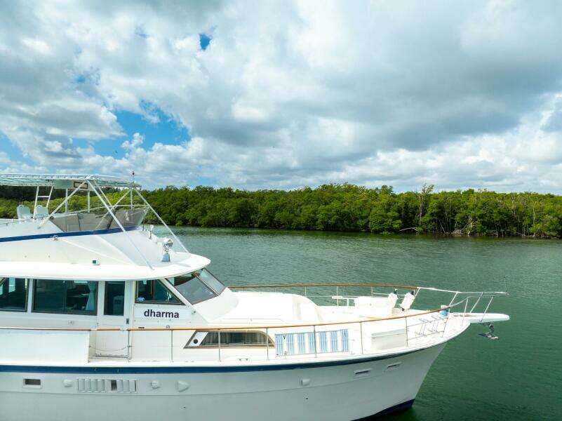dharma 53ft Hatteras Yacht For Sale