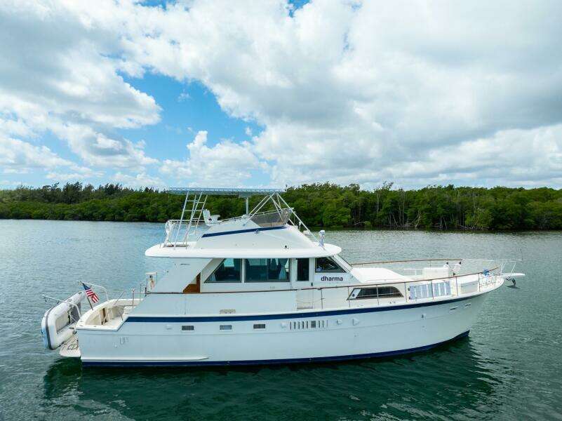 dharma 53ft Hatteras Yacht For Sale
