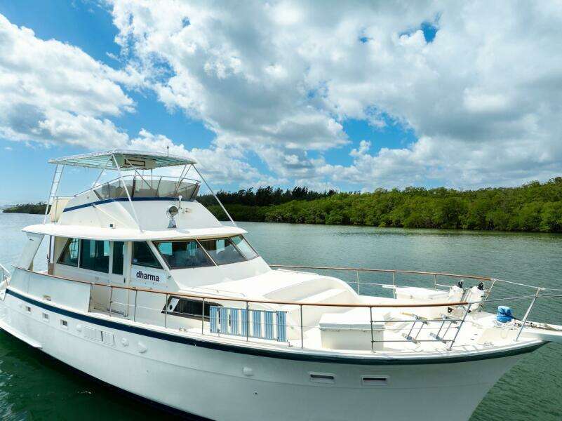 dharma 53ft Hatteras Yacht For Sale