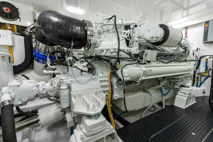 2026 Viking 82 Convertible- TEAM HARVEY I- Engine Room
