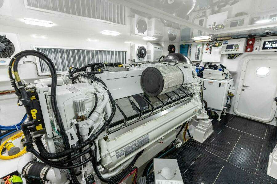 2026 Viking 82 Convertible- TEAM HARVEY I- Engine Room
