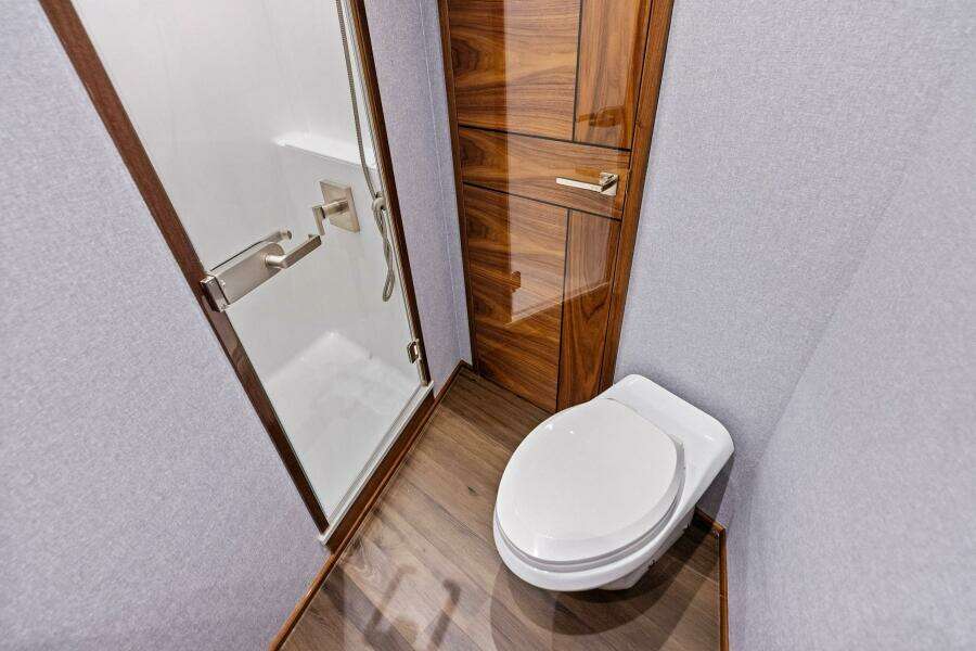 2026 Viking 82 Convertible- TEAM HARVEY I- Forward Stateroom Head