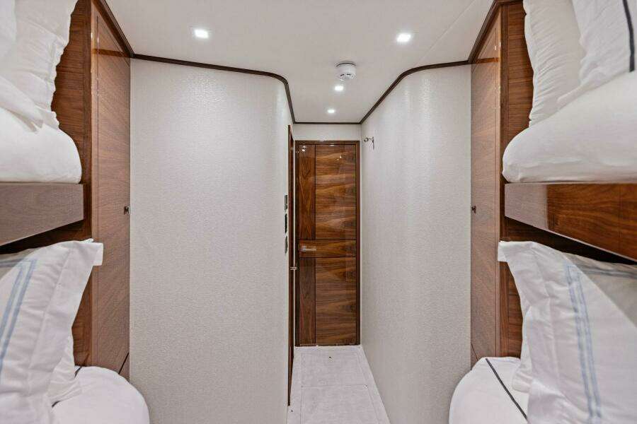 2026 Viking 82 Convertible- TEAM HARVEY I- Forward Stateroom