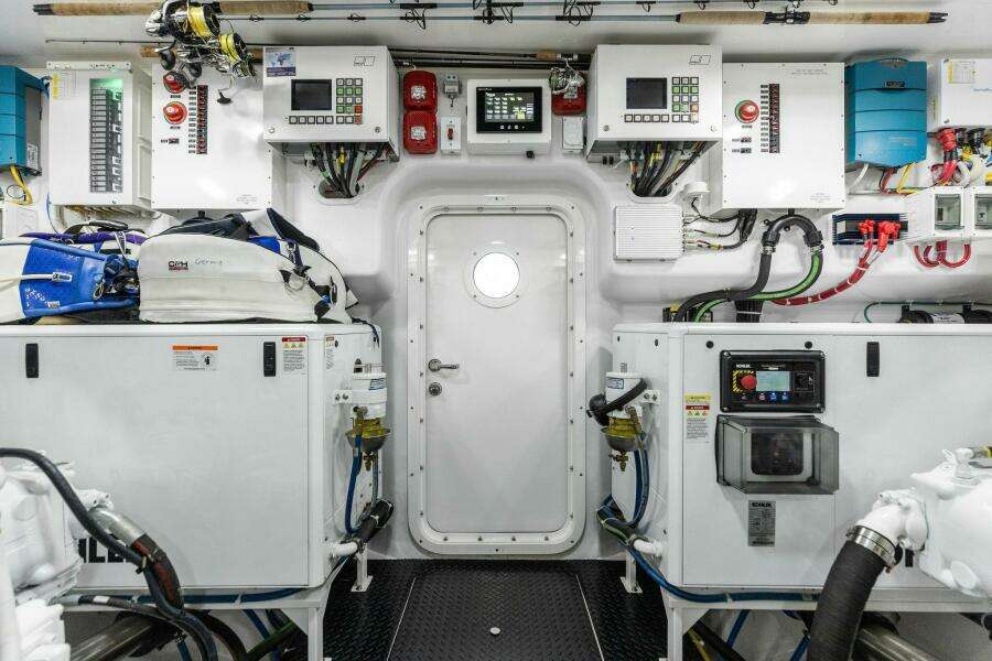 2026 Viking 82 Convertible- TEAM HARVEY I- Engine Room