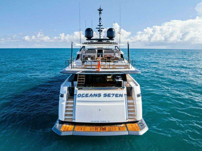 Oceans Se7en 106ft Custom Line Yacht For Sale