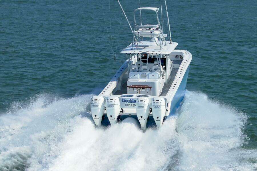 Freeman 42 42LR Double Tap- Running Photo