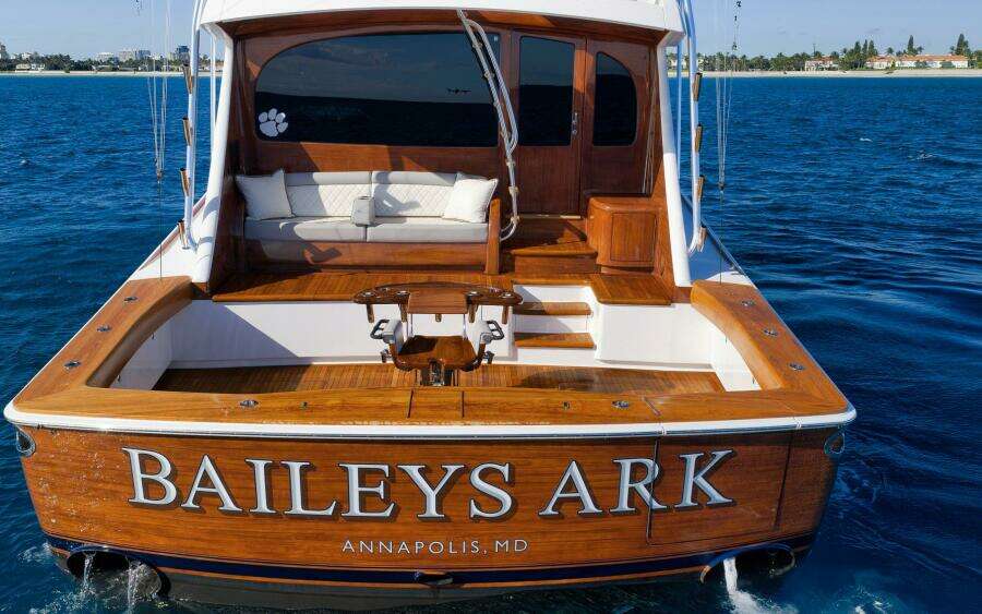 Viking 80 Baileys Ark - Exterior Cockpit