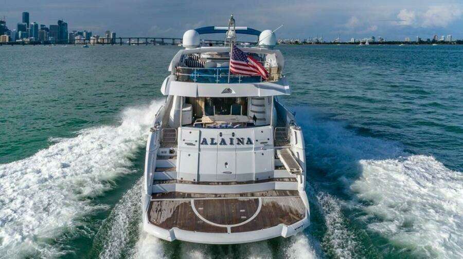 ALAINA 82ft Sunseeker Yacht For Sale