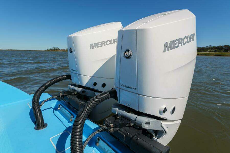 Twin Mercury Engines