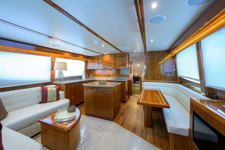 Hatteras 54 SEA NYLE - Salon