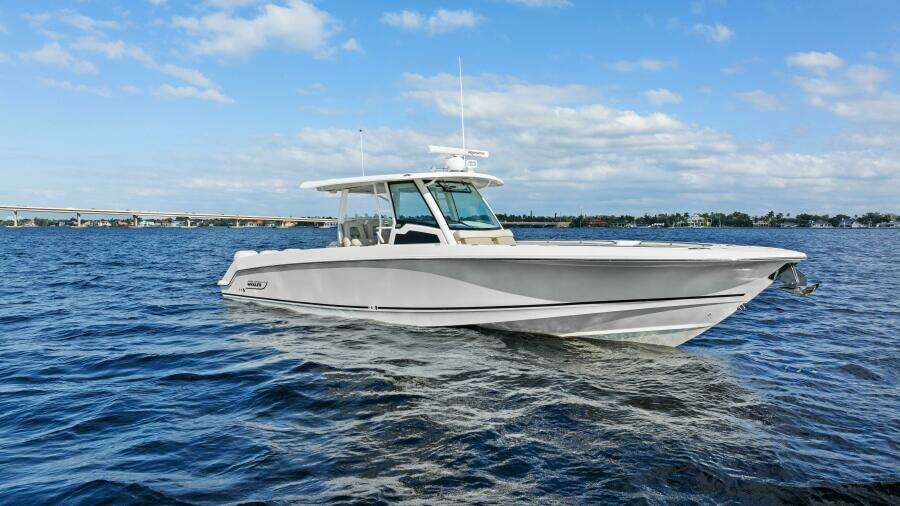 2019 Boston Whaler 380 Outrage 'Lima Kilo' - Profile Starboard 