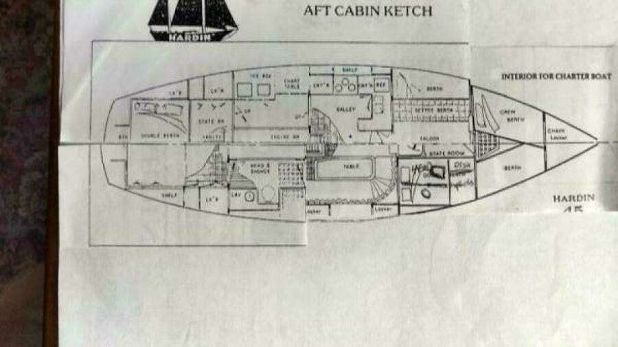 Lady Bella 45ft Hardin Yacht For Sale