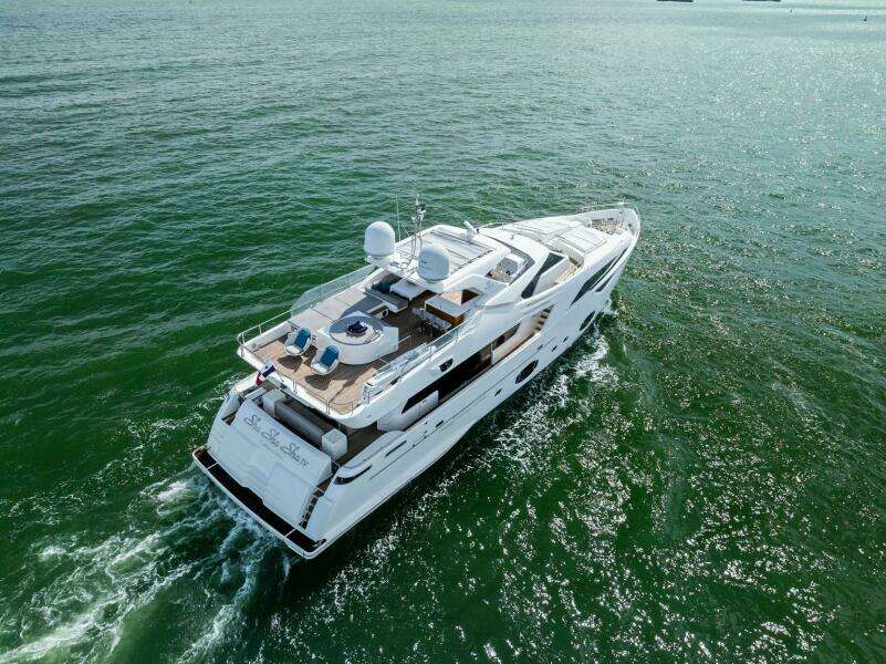 SHA SHA SHA IV 100ft Custom Line Yacht For Sale