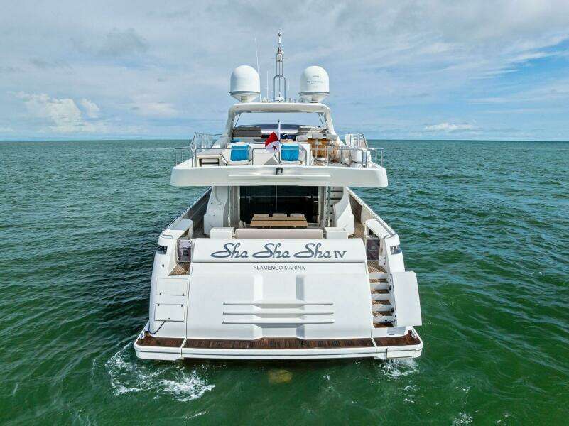 SHA SHA SHA IV 100ft Custom Line Yacht For Sale