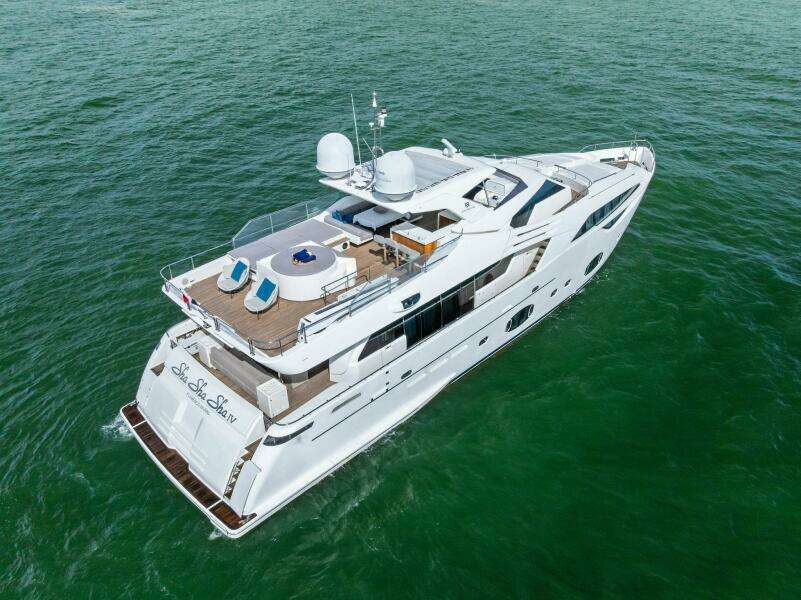 SHA SHA SHA IV 100ft Custom Line Yacht For Sale