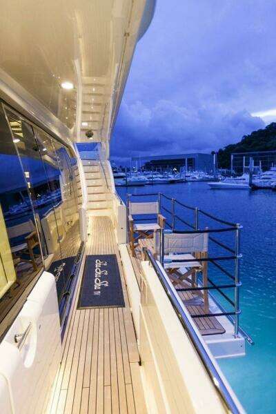 SHA SHA SHA IV 100ft Custom Line Yacht For Sale