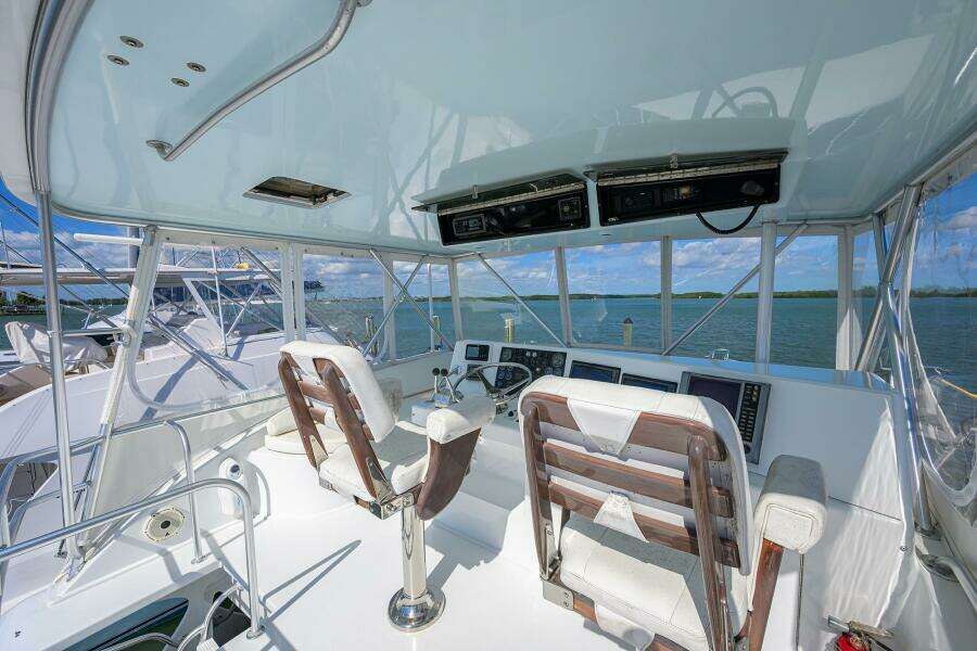 Post 50 SEANYLE - Flybridge- Helm