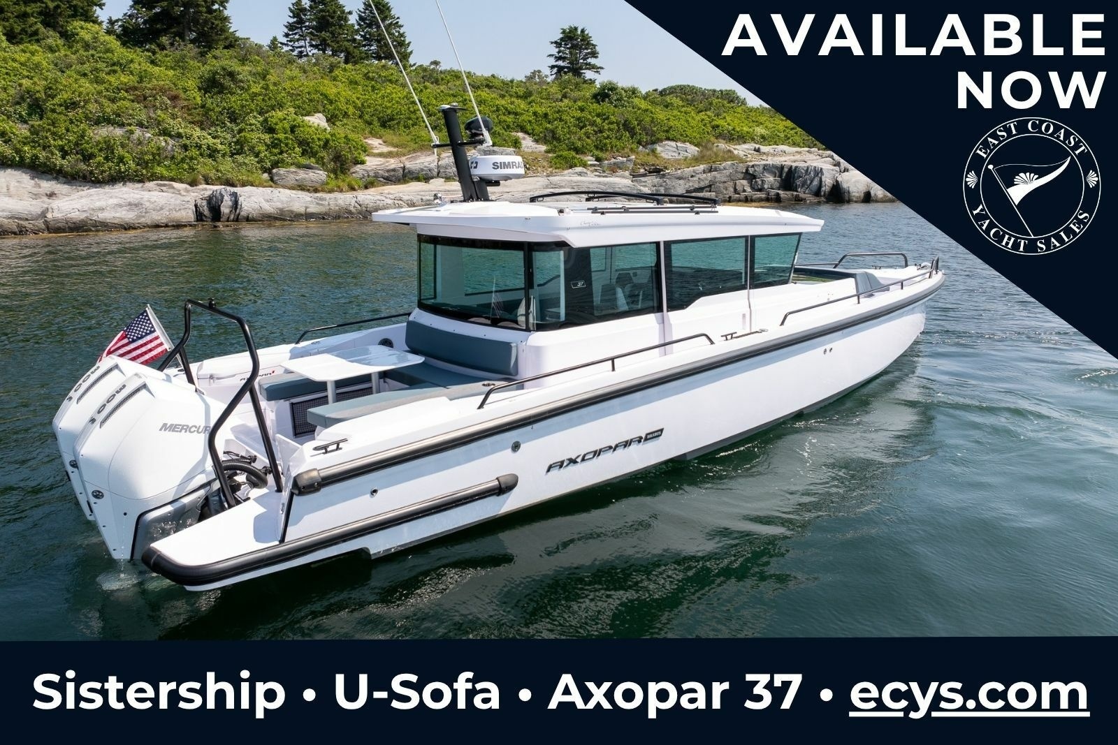 Ax 37 Stock 43 37ft Axopar Yacht For Sale