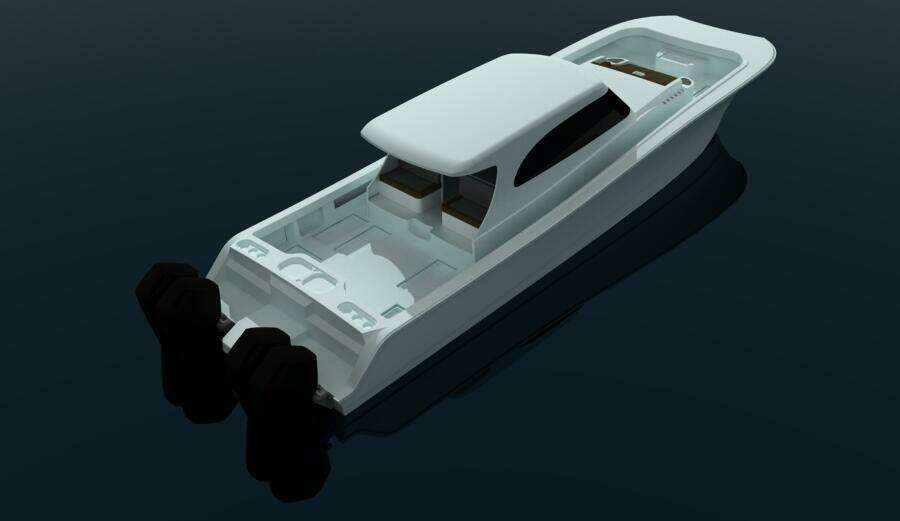 55 W A Cat 55ft Front Runner Yacht For Sale