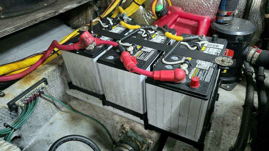 Battery Bank Starboard
