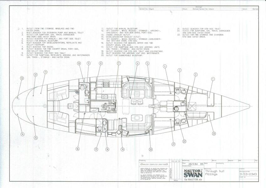 77' 1994 Nautor Swan 
