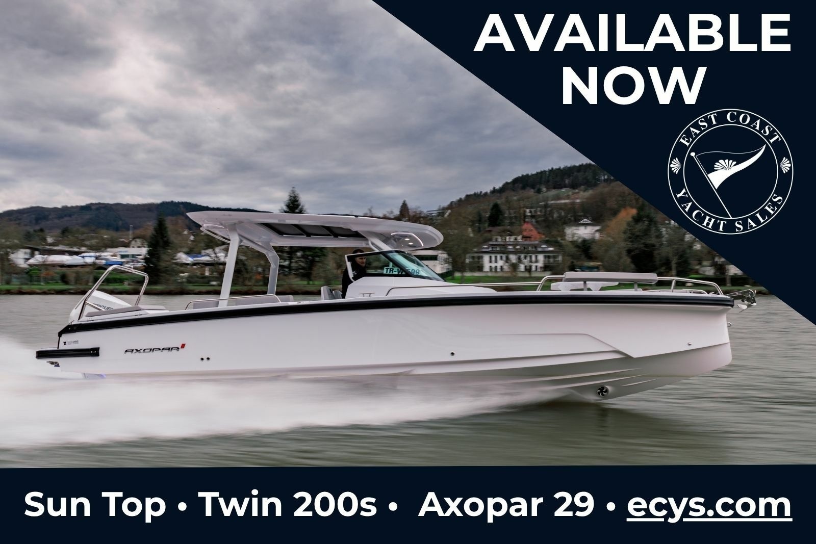 Axopar 29 Sun Top Stock 55 29ft Axopar Yacht For Sale