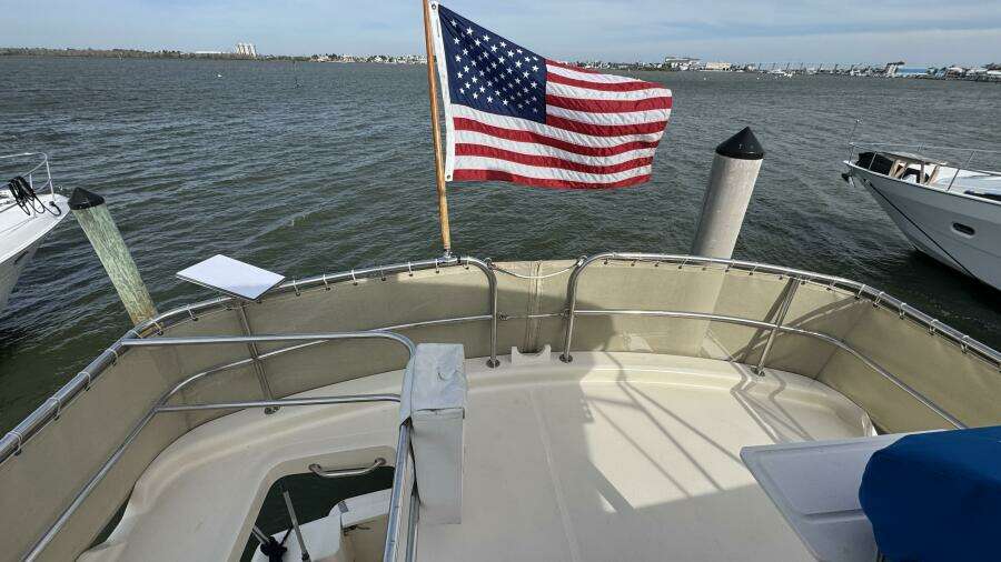 Flybridge looking aft