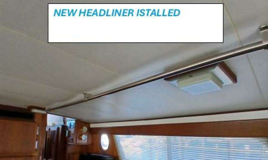 Concrete Idea 48ft Hatteras Yacht For Sale