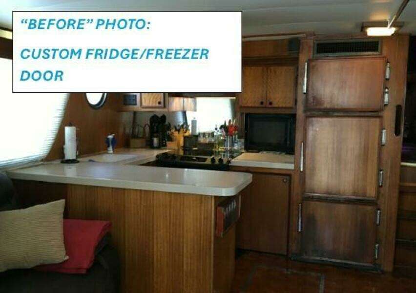 Concrete Idea 48ft Hatteras Yacht For Sale