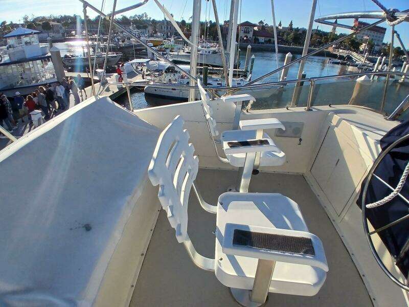 Concrete Idea 48ft Hatteras Yacht For Sale