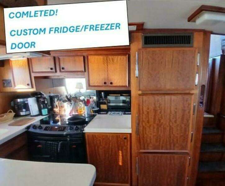 Concrete Idea 48ft Hatteras Yacht For Sale