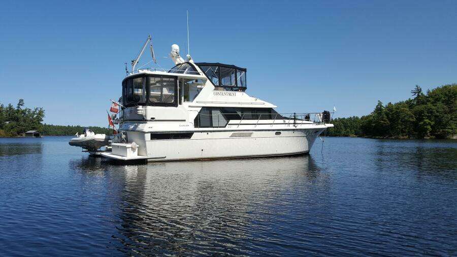 Contentment 44ft Carver Yacht For Sale