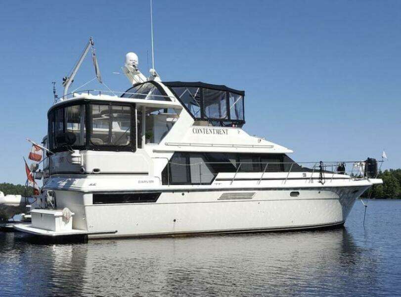 Contentment 44ft Carver Yacht For Sale