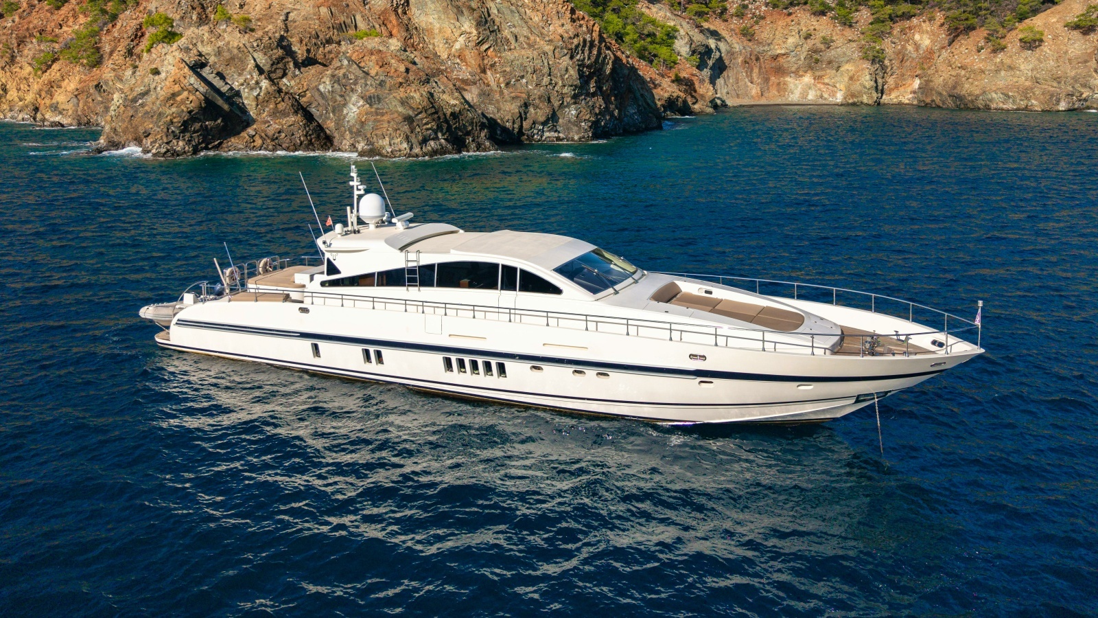 CLARITA 85ft Leopard Yacht For Sale