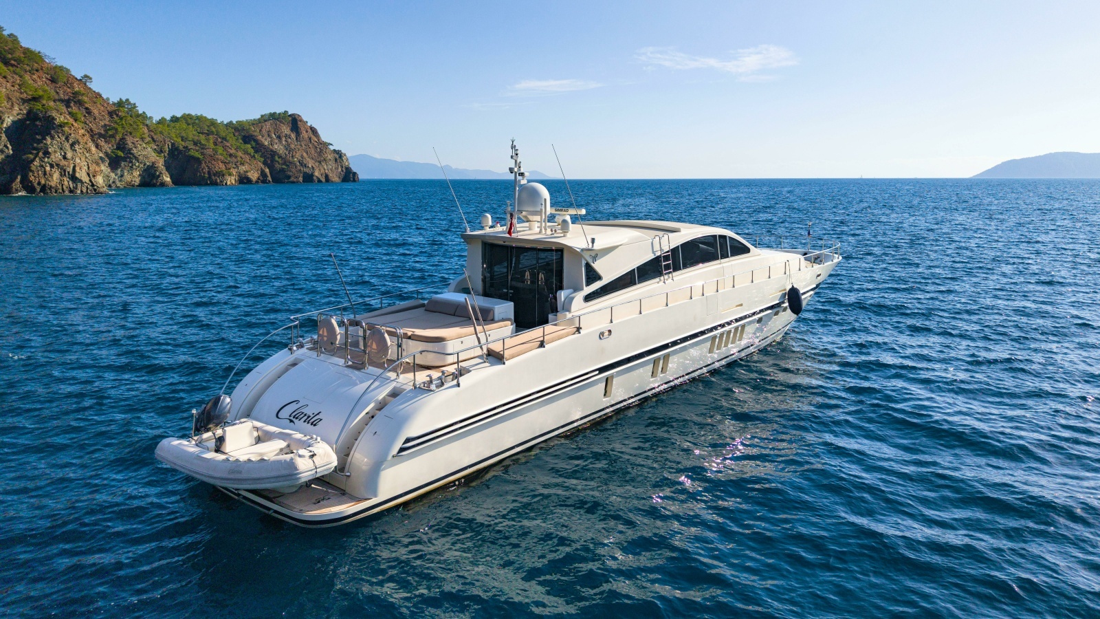CLARITA 85ft Leopard Yacht For Sale