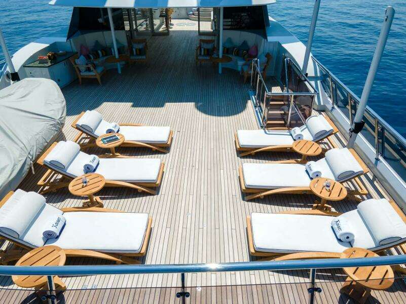 Sun Deck Lounge Area