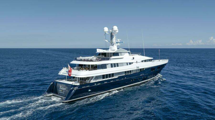 KAISER 196ft Abeking  amp  Rasmussen Yacht For Sale